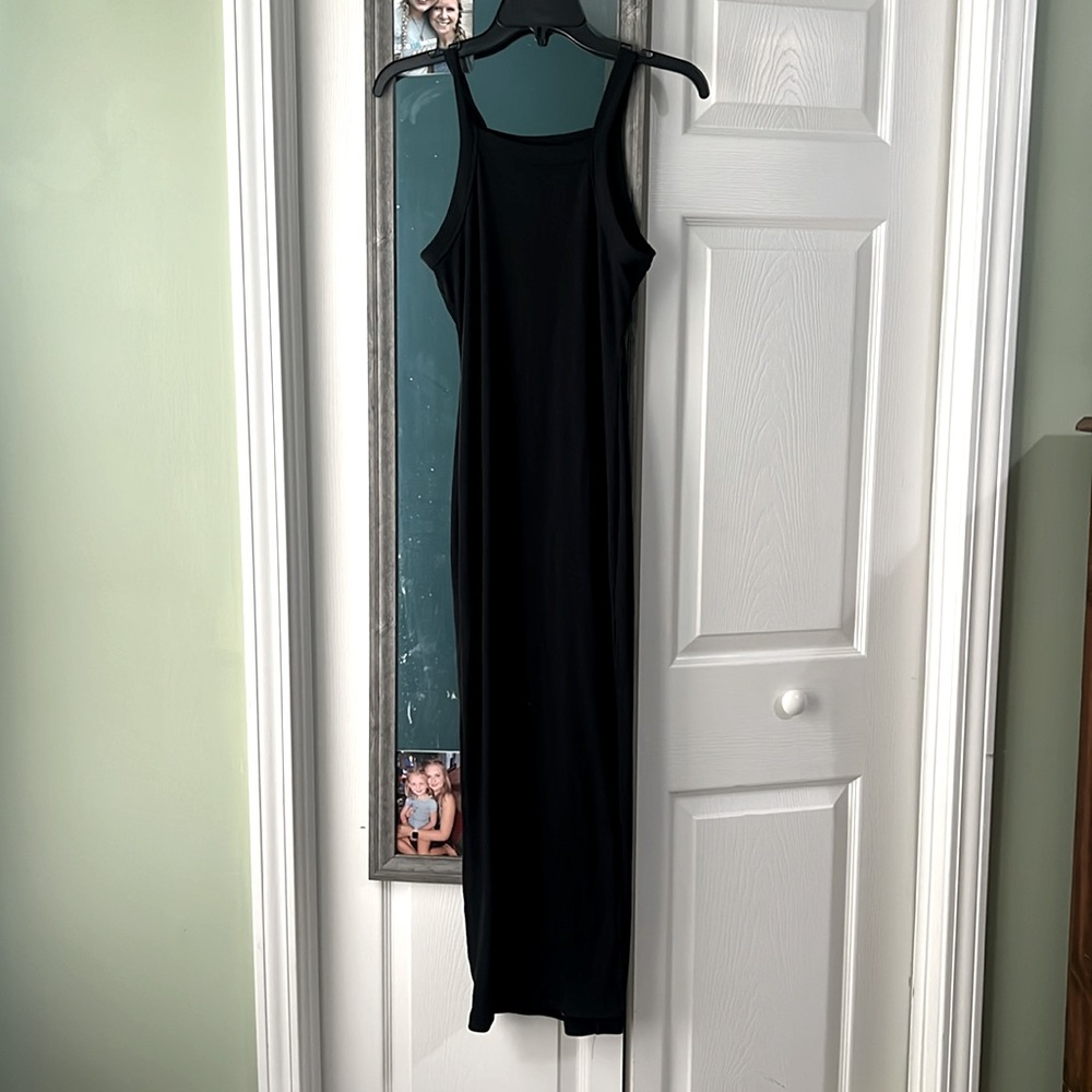 black dress